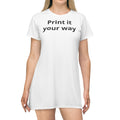 Print It Your Way T‑Shirt Dress